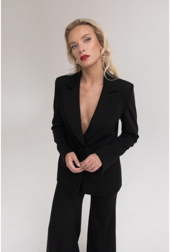 Classy Black Suit Rent B