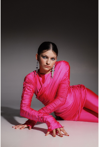 Pink Evening Dress Rent B