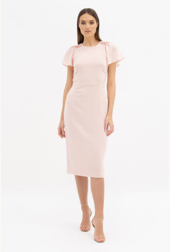 Wool Crepe Dress Rent B