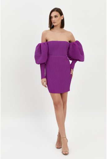 Long Sleeve Off Shoulder Dress Rent B