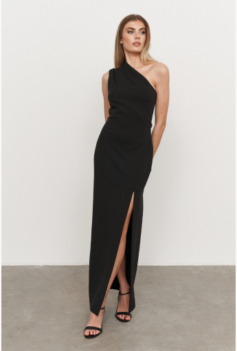 The Averie Maxi Black Dress Rent B