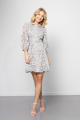 Grey Lace Stella Dress Rent B