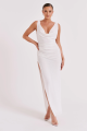 Fix Mesh Cowl Maxi Dress Rent B