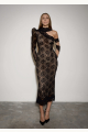 Black Lace Asymmetric Dress Rent B