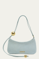 Le Bisou Perle Embellished Calf Hair Shoulder Bag Rent B