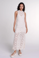 Beaded Crochet Maxi Dress Rent B