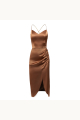 Selena Brown Dress Rent B