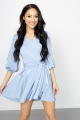 Sky Blue Amelia Mini Dress Rent B