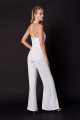 Pearl White Nomi Jumpsuit Rent B