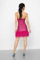 Missing Hours Pink Sequin Dress Rent B