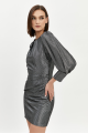 Silver Metallic Dress Rent B