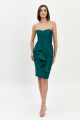 Strapless Emerald Dress Rent B