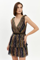 Multicolour Sequin Dress Rent B