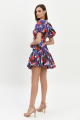 Floral Print Mini Dress Rent B