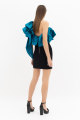 Ruffle-trimmed Mini Dress Rent B