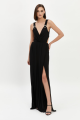 Buckle-embellished Maxi Dress Rent B