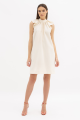 White Pleated Dress Rent B