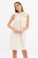 White Pleated Dress Rent B