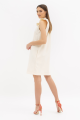 White Pleated Dress Rent B