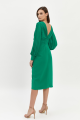 Green Chiffon Midi Dress Rent B