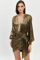 Metallic Mini Dress Rent B