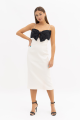 Bow Midi Dress Rent B