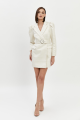 Blazer Belted Mini Dress Rent B