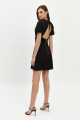 Black Puff Sleeve Dress Rent B