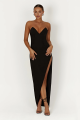 Natasha Pointed Corset Maxi Dress Rent B