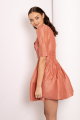 Guava Linen and Silk Mini Dress Rent B