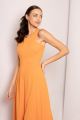 Coral Halterneck Dress Rent B