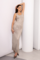 Diamante Mesh Maxi Dress Rent B