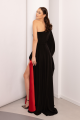 Black One Shoulder Maxi Dress Rent B