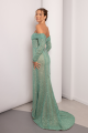 Mint Green Romantic Long Dress Rent B