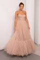 Misty Rose Tulle Dress Rent B