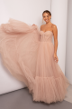 Misty Rose Tulle Dress Rent B