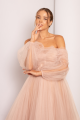 Misty Rose Tulle Dress Rent B