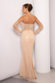 Nude Glam Sparkle Dress Rent B