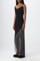 Asymmetric Spaghetti Strap Maxi Dress Rent B