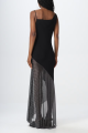 Asymmetric Spaghetti Strap Maxi Dress Rent B